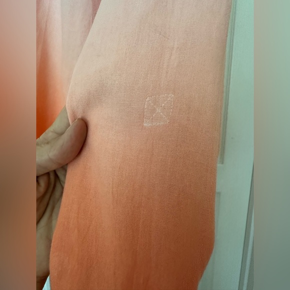 j.jill Woman’s Orange Top with Long Sleeves, Sz L - Picture 5 of 10